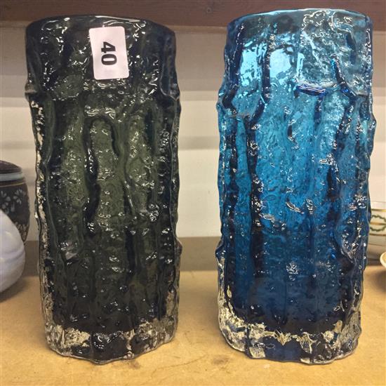 2 Whitefriars - park pattern vases